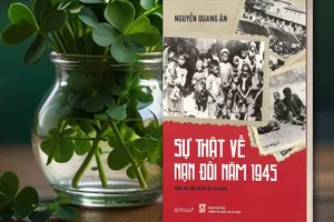 Nhà sử học Nguyễn Quang Ân ra mắt sách "Sự thật về nạn đói năm 1945"