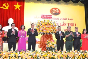 Đại hội đại biểu phường Vũng Tàu lần thứ I, nhiệm kỳ 2025 - 2030. Ảnh: CẨM NHUNG