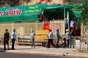 Phường Phước Thắng (TPHCM) tổ chức tháo dỡ công trình trái phép trên địa bàn