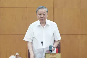 Tổng Bí thư Tô Lâm phát biểu. Ảnh: TTXVN