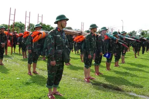 Trung đoàn 841 sẵn sàng ứng phó với bão số 10