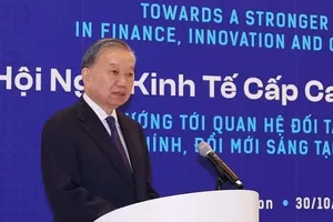 Tổng Bí thư Tô Lâm phát biểu tại Hội nghị Kinh tế cấp cao Việt Nam - Anh