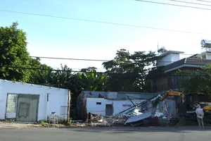 Hộ cuối đồng thuận, đường Nguyễn Cư Trinh hoàn tất giải phóng mặt bằng