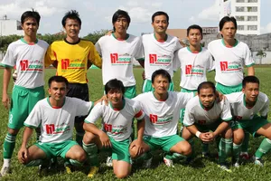 Mancons Sài Gòn là một trong những CLB đang chiếm ưu thế tại bảng B. ẢNH: T.L