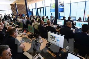 Europol phối hợp với các nước điều tra vụ tấn công mạng toàn cầu. Ảnh minh họa: AFP/TTXVN