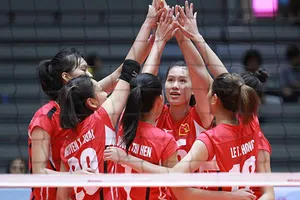 Tinh thần đoàn kết chính là sức mạnh của đội tuyển U23 nữ Việt Nam. Ảnh: Thiên Hoàng