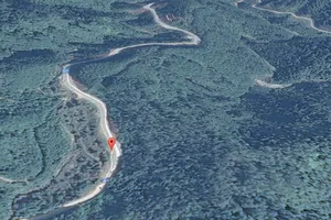 Quốc lộ 49 - nơi xảy ra sự cố sạt lở. Ảnh: Google Map
