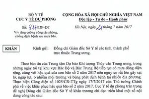 Nhiều dịch bệnh dễ bùng phát