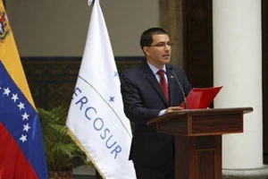 Ngoại trưởng Venezuela Jorge Arreaza. (Nguồn: Entorno Inteligente)