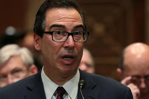 Bộ trưởng Tài chính Mỹ Steven Mnuchin. Ảnh: Reuters.