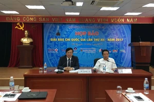 Họp báo công bố Giải báo chí Quốc gia năm 2017