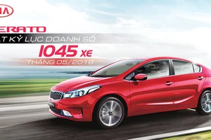 Kia Cerato lập kỷ lục doanh số, bán hơn 1.000 xe trong tháng 5-2018