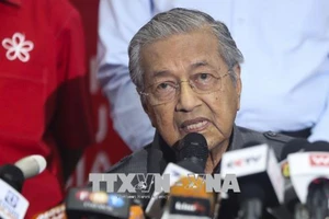 Thủ tướng Malaysia Mahathir Mohamad. Ảnh: TTXVN