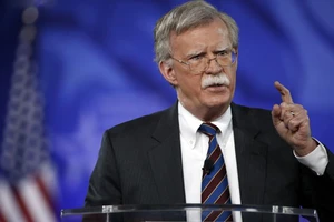 Cố vấn an ninh quốc gia Mỹ John Bolton (Ảnh: AP)