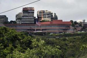 Đại sứ quán Mỹ tại Caracas. (Nguồn: Washington Post)