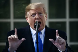 Tổng thống Mỹ Donald Trump. (Ảnh: AP)