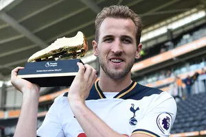 Harry Kane bên danh hiệu Chiếc giày vàng Premier League thứ hai liên tiếp trong sự nghiệp.