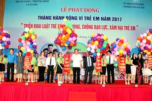 Nhiều hoạt động hưởng ứng Tháng hành động vì trẻ em