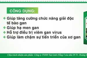 Sản phẩm này không phải là thuốc, không thay thế thuốc chữa bệnh