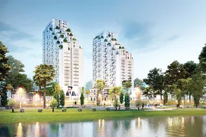 Dự án Khu căn hộ Luxgarden (quận 7) là một trong những dự án ấn tượng nhất của Đất Xanh được lựa chọn