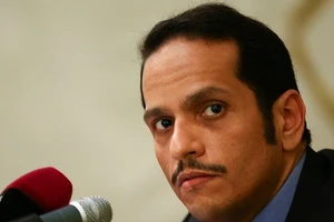 Ngoại trưởng Qatar Mohammed bin Abdulrahman Al Thani. Ảnh: Reuters