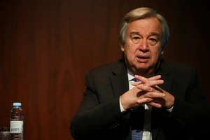 Tổng Thư ký LHQ Antonio Guterres. Ảnh EPA