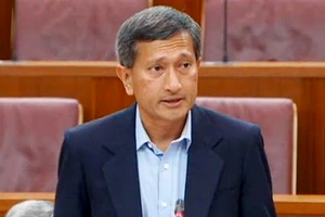 Ngoại trưởng Singapore Vivian Balakrishnan. Ảnh: AP