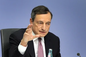 Chủ tịch Ngân hàng Trung ương châu Âu Mario Draghi