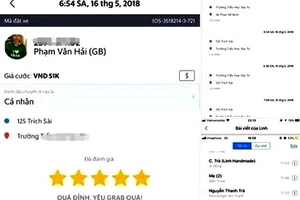 Thông tin về lái xe Phạm Văn Hải có hành vi quấy rối trẻ em được chia sẻ trên mạng xã hội