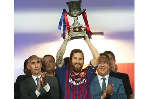 Messi và đồng đội có khởi đầu mùa giải khá ấn tượng. Ảnh: Reuters