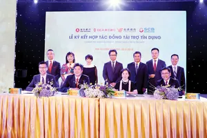 Ngân hàng Sài Gòn (SCB) & 3 ngân hàng Hồng Kông ký kết hợp tác đồng tài trợ tín dụng