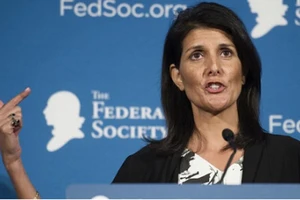 Bà Nikki Haley - Đại sứ Mỹ tại Liên hiệp quốc 