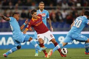 Tâm điểm của vòng 10 - Serie A là cuộc đối đầu giữa Napoli và AS Roma