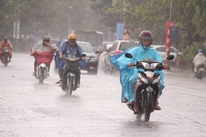 Nam bộ sẽ có mưa vừa, mưa to