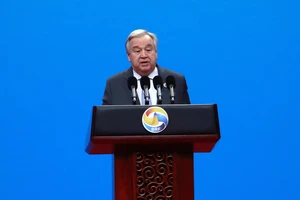 Tổng Thư ký Liên hợp quốc Antonio Guterres. Ảnh: AP