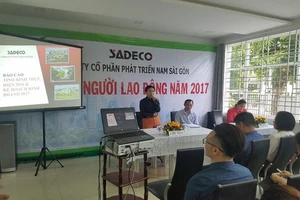 Bà Hồ Thị Thanh Phúc, Tổng giám đốc Công ty CP phát triển Nam Sài Gòn (Sadeco) bị khởi tố, bắt tạm giam