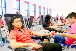 Ngày hội hiến máu Giọt hồng tri ân tiếp nhận được khoảng 3.000 đơn vị máu.
