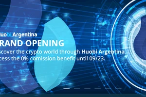 Huobi ra mắt sàn giao dịch tiền điện tử tại Argentina