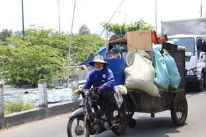 Tăng mức cho vay vốn để chuyển đổi phương tiện thu gom rác