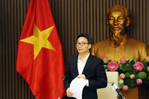 Phó Thủ tướng Vũ Đức Đam phát biểu tại cuộc họp của Ủy ban quốc gia về người cao tuổi ngày 19-12. Ảnh: VGP