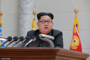 Nhà lãnh đạo Triều Tiên Kim Jong-un 