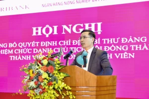 Ông Phạm Đức Ấn làm Chủ tịch HĐTV Agribank. Ảnh: NLĐ