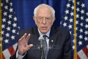 Thượng nghị sĩ bang Vermont Bernie Sanders. Ảnh: AFP/TTXVN