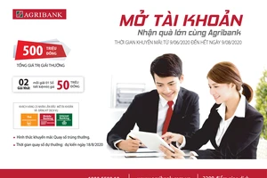 Mở tài khoản - Nhận quà lớn cùng Agribank