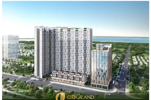 Cư dân CITIGRAND được thụ hưởng môi trường sống trong lành, xanh mát với mật độ cây xanh cao gấp 9 lần nội thành, liền kề công viên trung tâm 4 ha