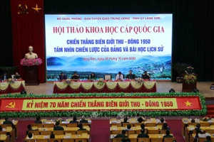 Toàn cảnh Hội thảo. Ảnh: TTXVN