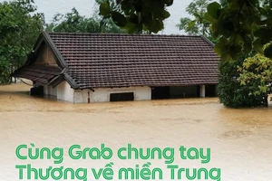 BIDV và GRAB hưởng ứng vận động cứu trợ miền Trung