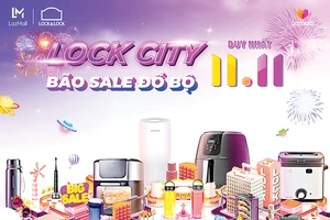 Bão sale đổ bộ Lock City trên Lazada