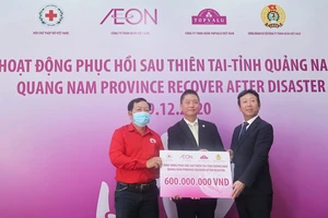 AEON ủng hộ từ thiện