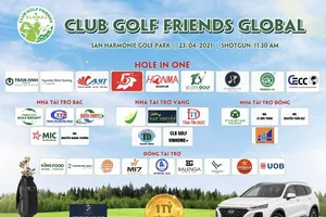 Gần 150 golf thủ tranh tài tại Lễ ra mắt Global Friends Golf Club